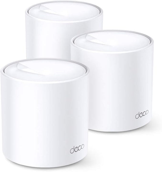 TP-Link Deco X20 Whole Home Mesh Wi-Fi 6 System, AX1800, 3-Pack