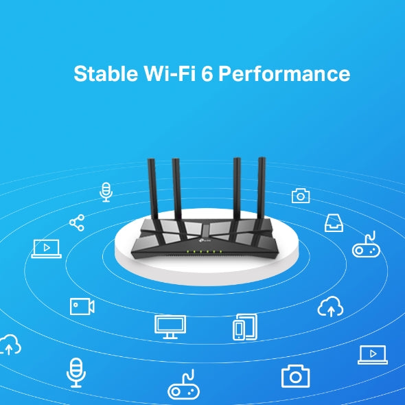 TP-Link Archer AX10 Wi-Fi 6 Router, AX1500