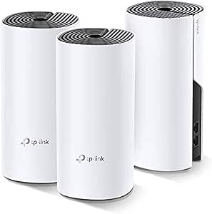 TP-Link Deco M4 Whole Home Mesh Wi-Fi System, AC1200, 3-Pack