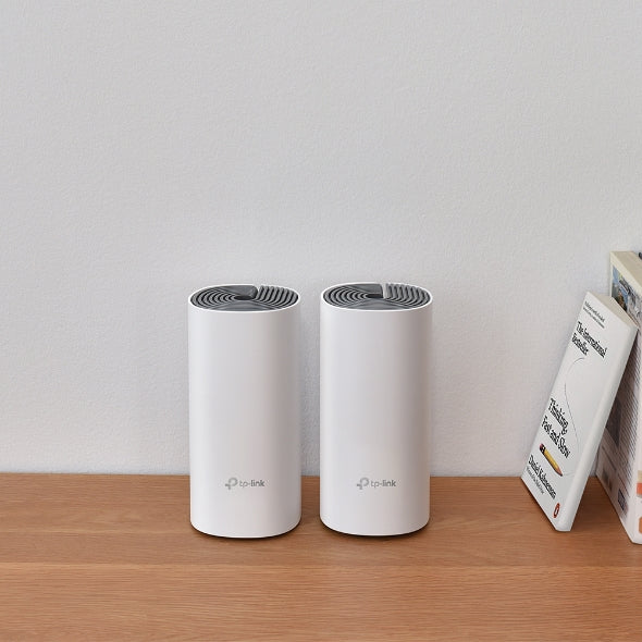 TP-Link Deco M4 Whole Home Mesh Wi-Fi System, AC1200, 2-Pack