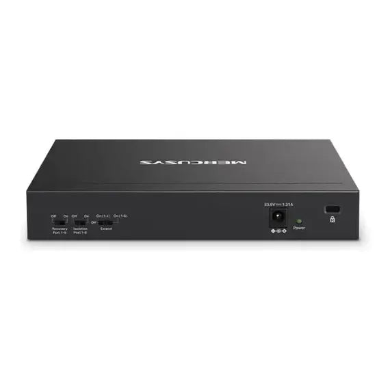 Mercusys MS110P PoE+ Switch, 10-Ports 10/100Mbps, With 2 Uplink Ports