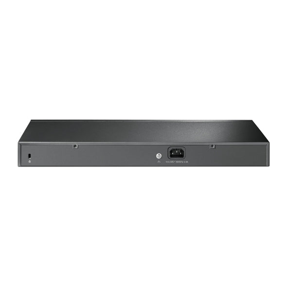 Mercusys MS118CP 16-Port 10/100Mbps + 2-Port Gigabit Rackmount Switch, Black