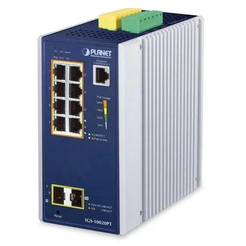 PLANET IGS-10020HPT Industrial Ethernet Switch