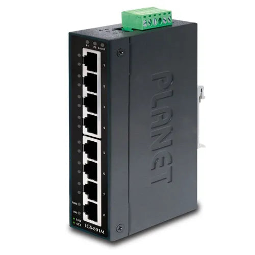 PLANET IGS-801M Industrial Ethernet Switch