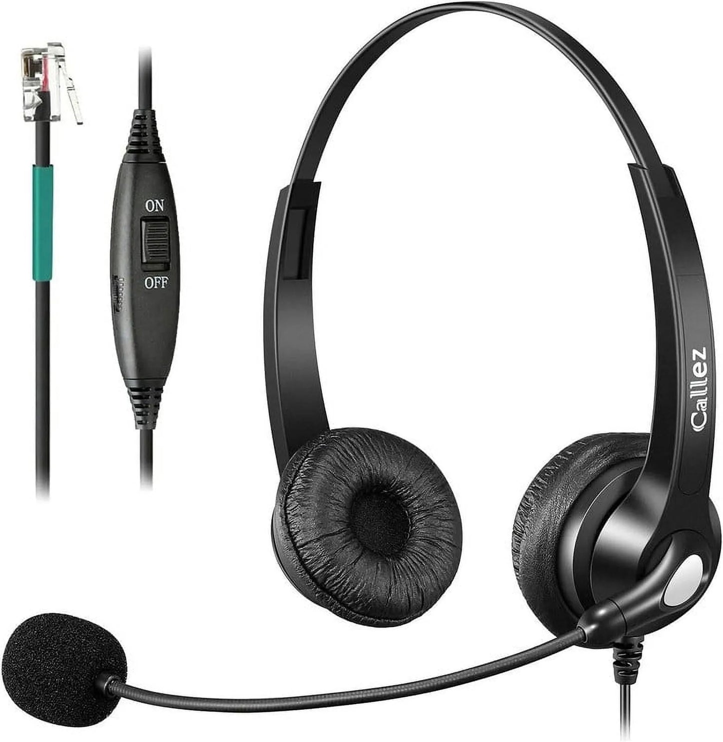 RJ9 Telephone Headset