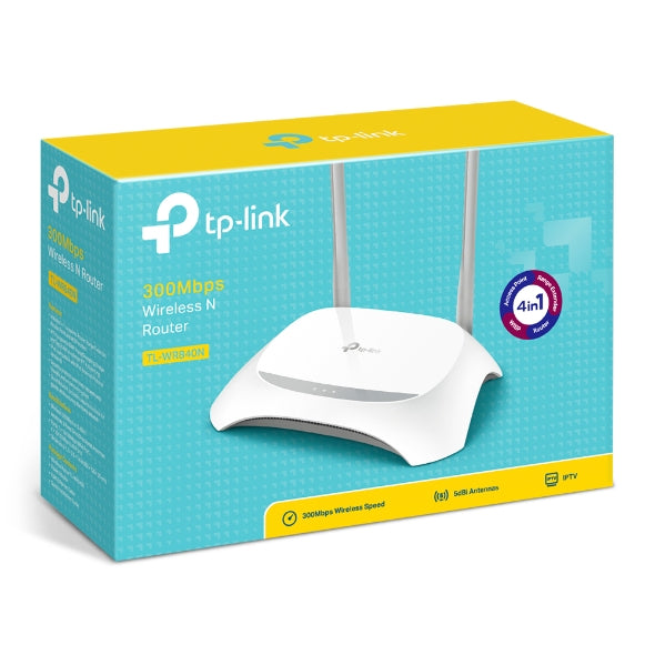 Tp-Link TL-WR840N Wireless N Router 300Mbps