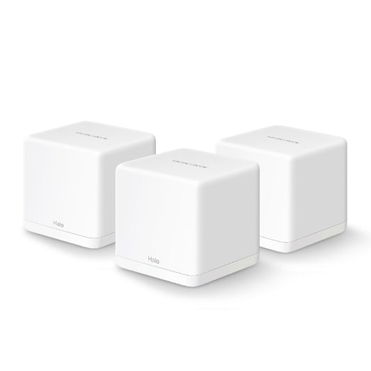 Mercusys Halo H30G AC1300 Whole Home Mesh Wi-Fi System 1300Mbps (3 Pack)