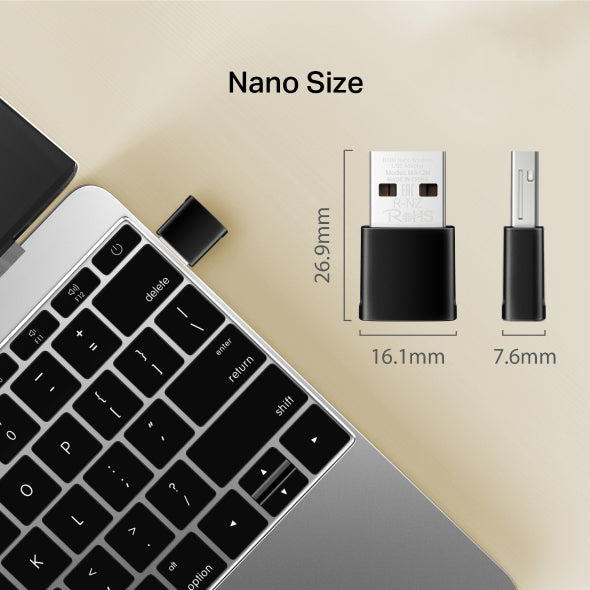 MERCUSYS MA12N N300 Wireless Nano USB Adapter