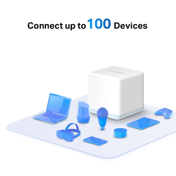 Mercusys Halo H30 Whole Home Mesh Wi-Fi System, AC1200, (2-Pack)