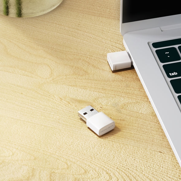 Mercusys MA30N USB WiFi Adapter, AC1300Mbps, Network Card, Nano Card, Dual Band, USB 2.0, WPA3, Plug & Play