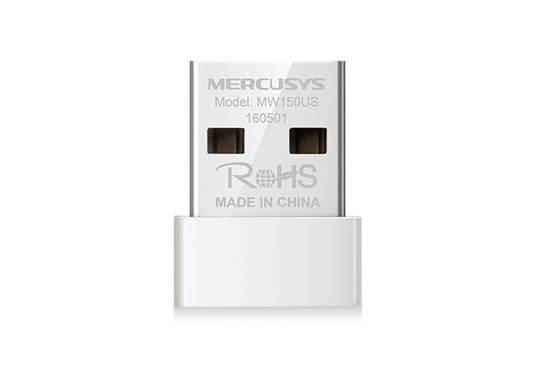 Mercusys mw150us n150 wireless nano usb adapter ,White