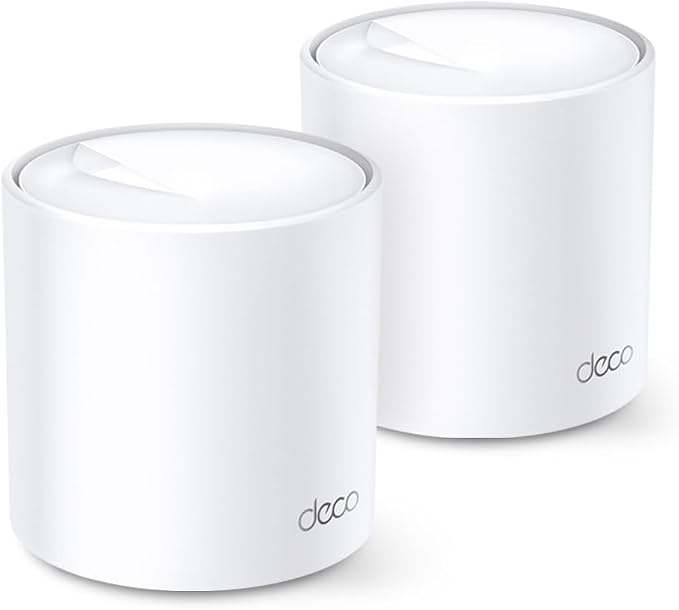 TP-Link Deco X20 Whole Home Mesh Wi-Fi 6 System, AX1800, 2-Pack
