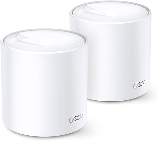 TP-Link Deco X20 Whole Home Mesh Wi-Fi 6 System, AX1800, 2-Pack