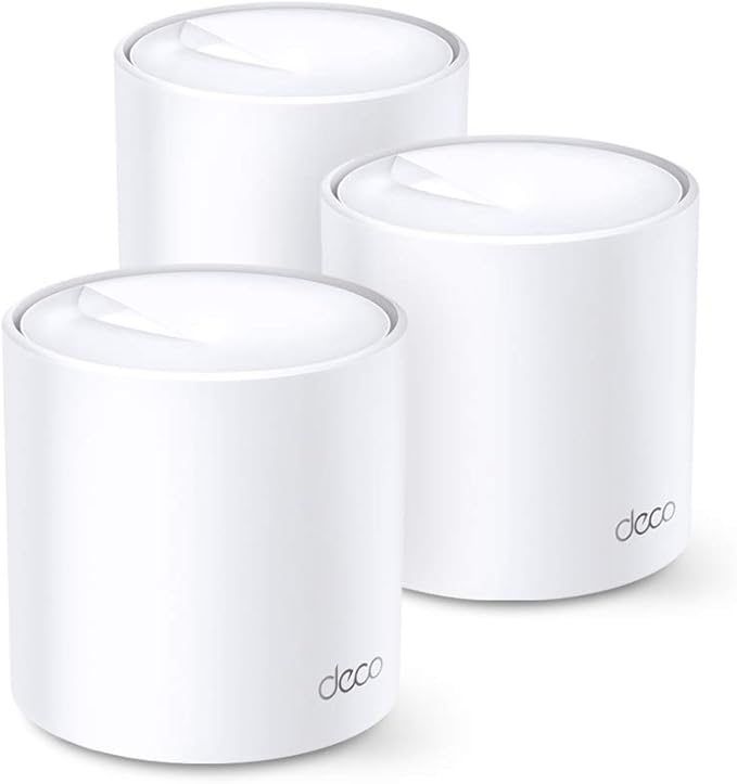 TP-Link Deco X20 Whole Home Mesh Wi-Fi 6 System, AX1800, 3-Pack