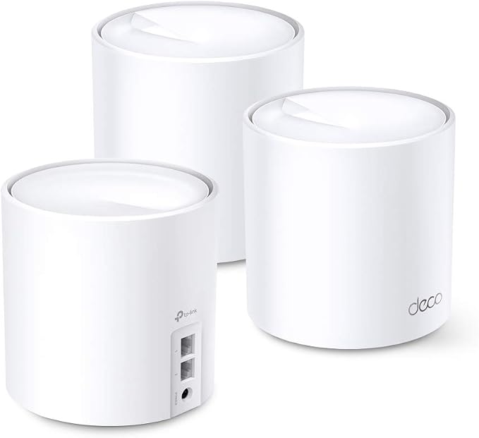 TP-Link Deco X20 Whole Home Mesh Wi-Fi 6 System, AX1800, 3-Pack