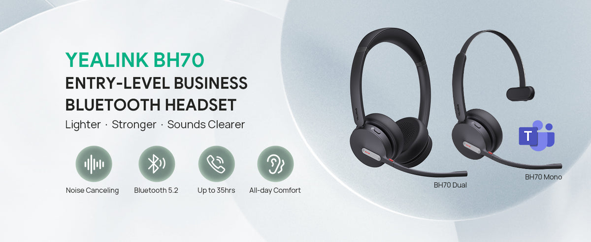 Yealink BH70 Bluetooth Headset