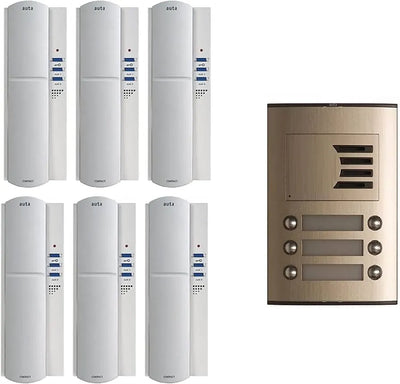 AUTA Intercom 6 line KIT