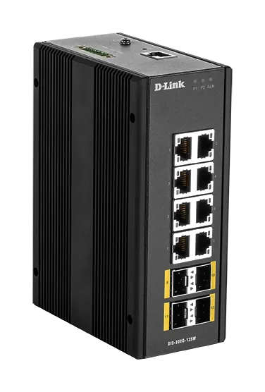 D-Link DIS-300G-12SW Managed Industrial Switch