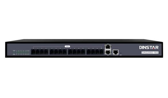 Dinstar-DAG2000-16S(GE) 16 FXS Analog VoIP Gateway