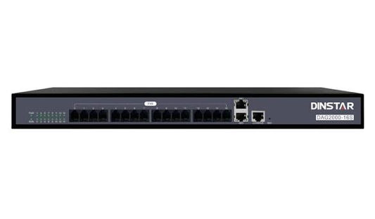 Dinstar-DAG2000-16S(GE) 16 FXS Analog VoIP Gateway