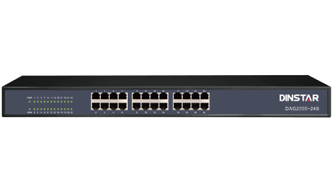 Dinstar-DAG2000-16S(GE) 16 FXS Analog VoIP Gateway
