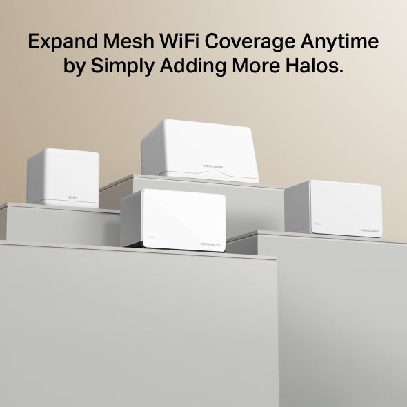 Mercusys Halo H80X(3-pack) AX3000 Whole Home Mesh Wi-Fi 6 System