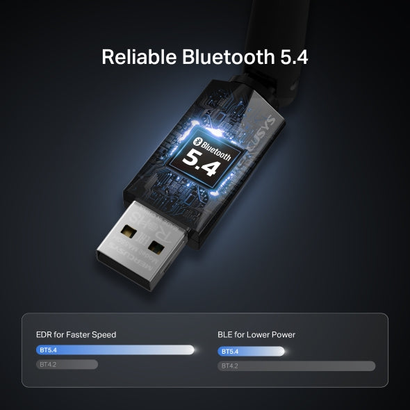 Mercusys MA550H TP-Link Bluetooth Adapter PC/Laptop, Bluetooth 5.4