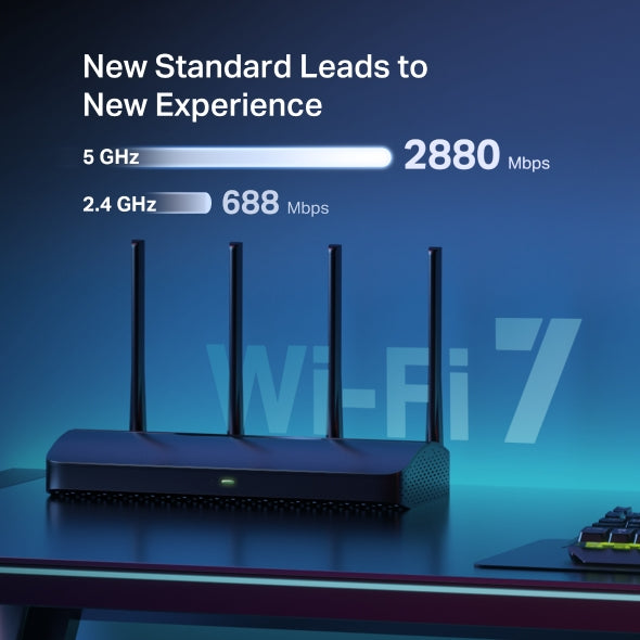 Mercusys MR27BE | BE3600 Dual Band Wi-Fi 7 Router