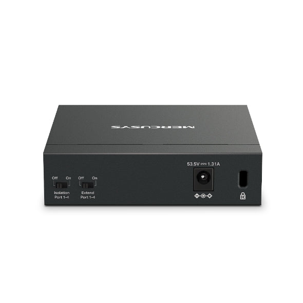 Mercusys 5-Port 10/100/1000 Mbps Desktop Switch with 4-Port PoE+ (MS105GP)