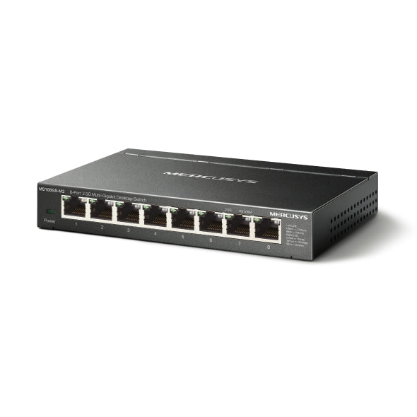 MERCUSYS MS108GS-M2 8-Port 2.5Gbps Network Switch, Ethernet Splitter