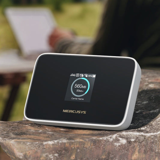 MERCUSYS MT115 Portable WiFi 6 MiFi, 4G Router with SIM Slot, AX300
