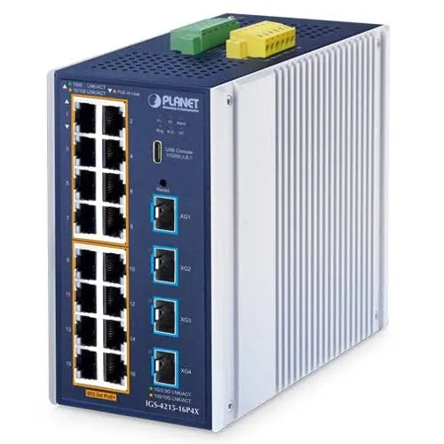PLANET IGS-4215-16P4C Industrial Ethernet Switch