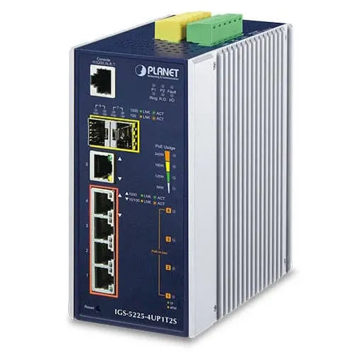 PLANET IGS-5225-4UP1T2S Industrial Ethernet Switch