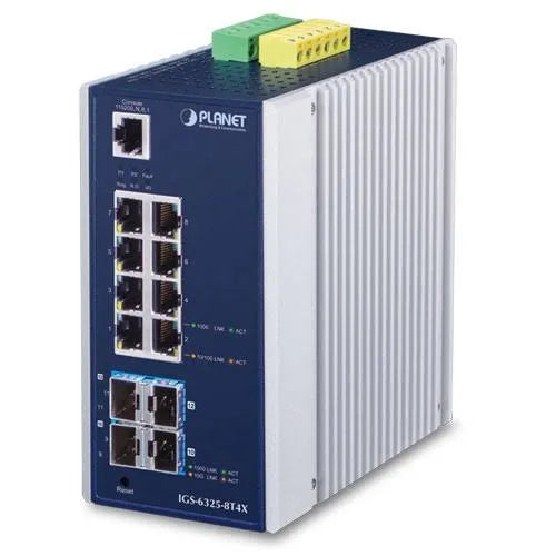 PLANET IGS-6325-8T4X Industrial Ethernet Switch