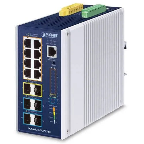 PLANET IGS-6329-8UP2S4X Industrial Ethernet Switch
