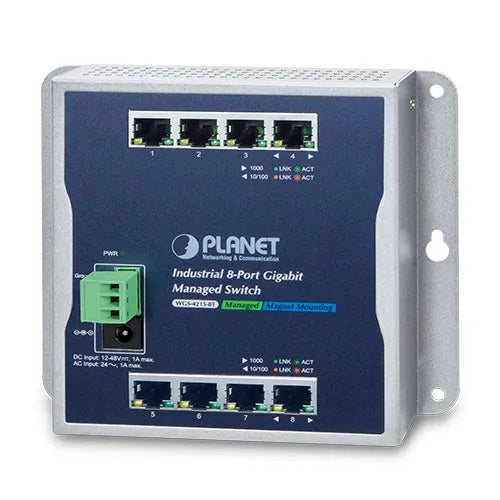 PLANET WGS-4215-8T Industrial Ethernet Switch