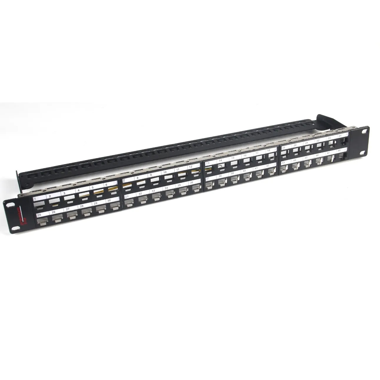 Premium Line 48 Port CAT6 Patch Panel