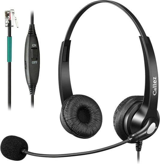 RJ9 Telephone Headset