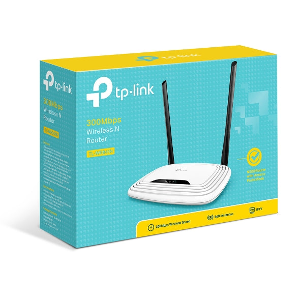 TP-Link TL-WR841N Wireless N Router, 300Mbps