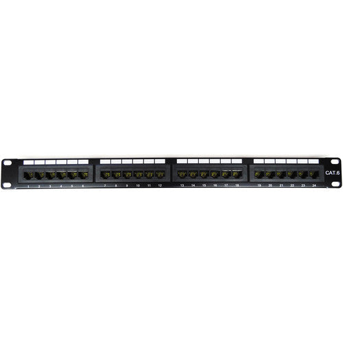Terra 24 Port Cat6 Patch Panel