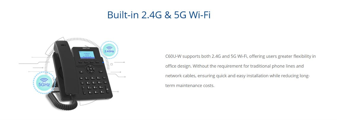 Wi-Fi Phone C60U-W-GlobNetwork