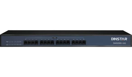 Dinstar-DAG2000-16O-16 * FXO Analog VoIP Gateway