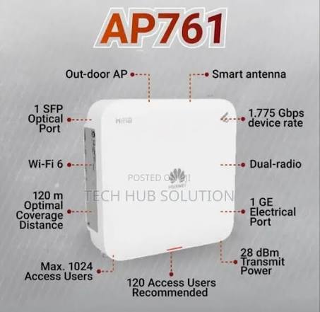 Huawei eKitEngine (AP761) Outdoor Wi-Fi 6 Access Point