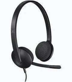 سماعة رأس ستريو USB لوجيتك H340