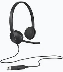 سماعة رأس ستريو USB لوجيتك H340