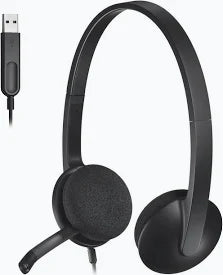 سماعة رأس ستريو USB لوجيتك H340